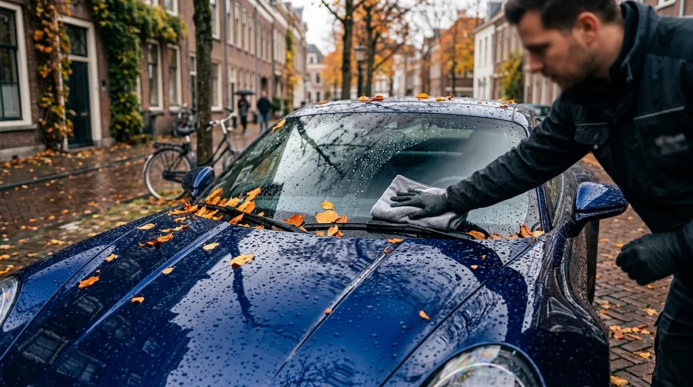 Autumn Car Care Tips for Dutch Weather: Leaves, Damp and Grime